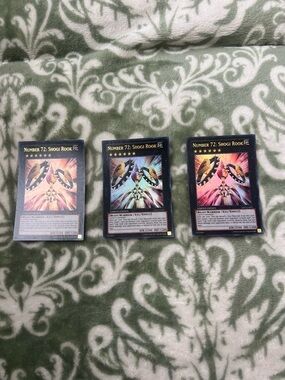 Number 72: Shogi Rook YZ05-EN001 Ultra Rare - Limited Edition LP Card 3 Ct